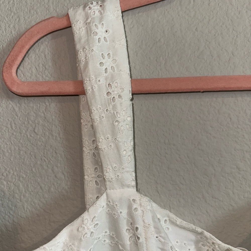 WHITE SCRUNCHED TOP - Picture 4 of 6